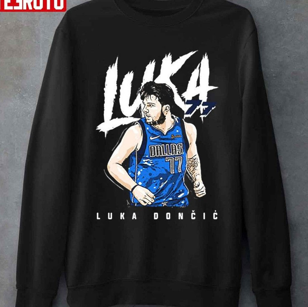 Nba Luka Doncic Number 77 Basketball Sport Graphic Unisex T-Shirt