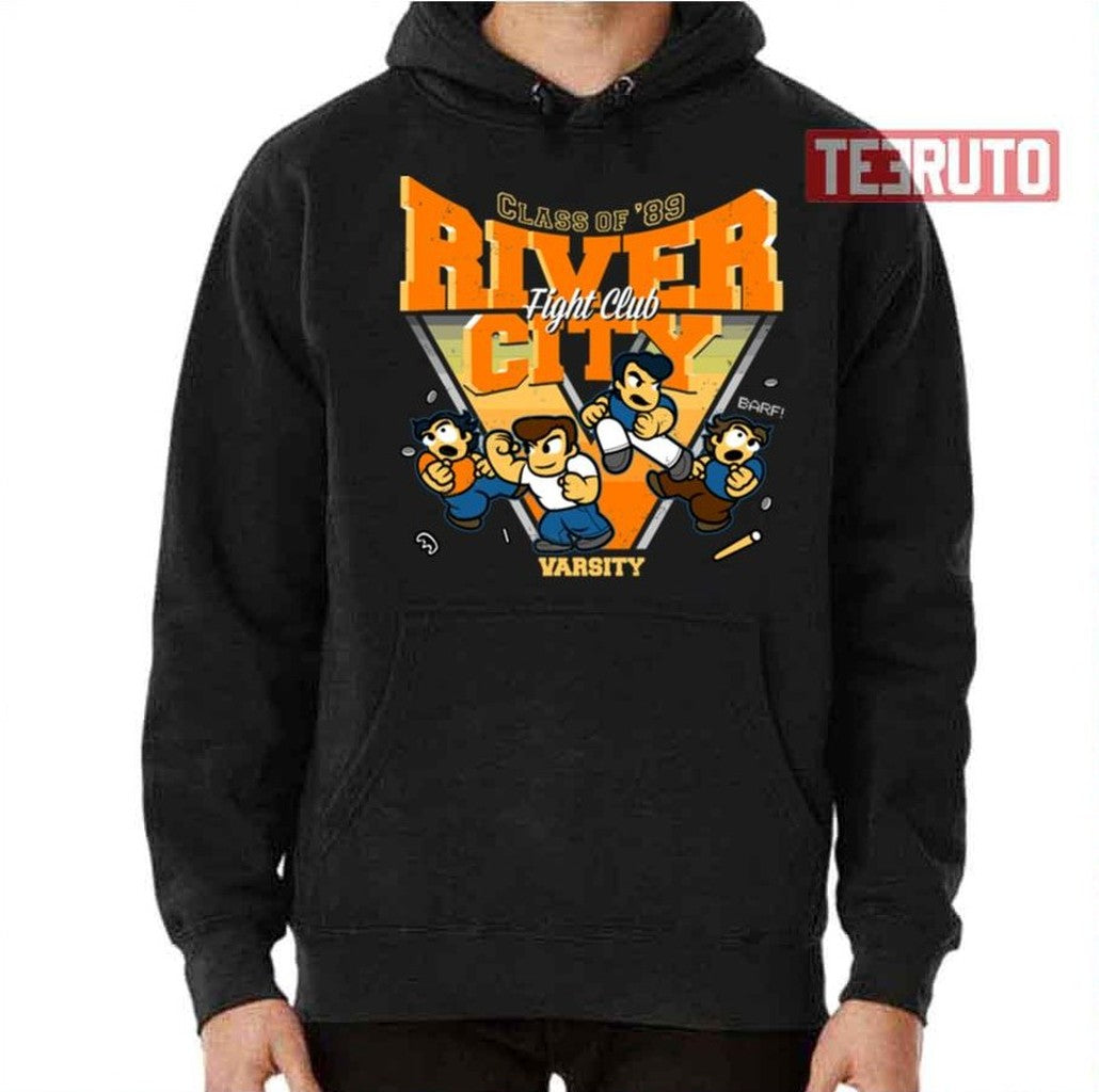 River City Fc Orange Logo Double Dragon Unisex Sweatshirt
