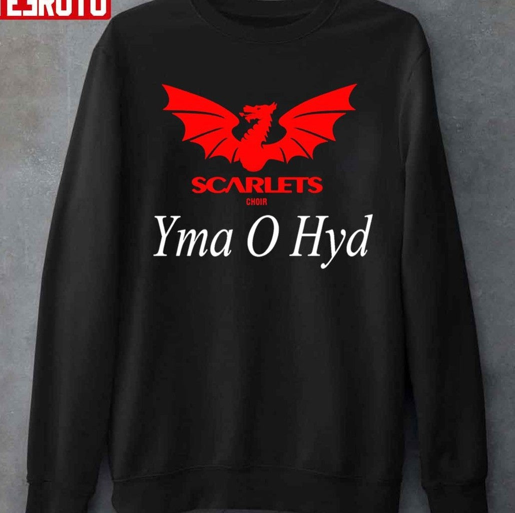 Scarlets Choir Yma O Hyd Unisex T-Shirt