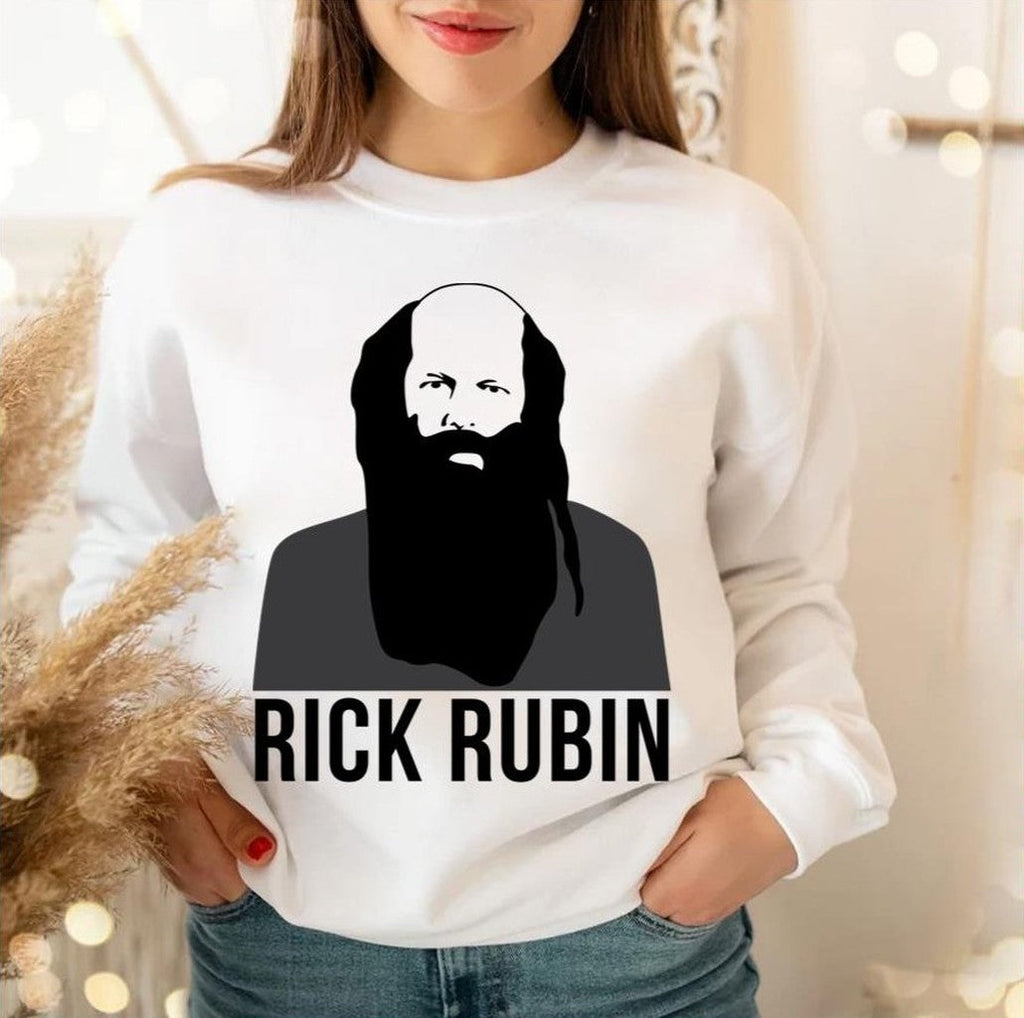 Rick Rubin Funny Fanart Unisex Sweatshirt