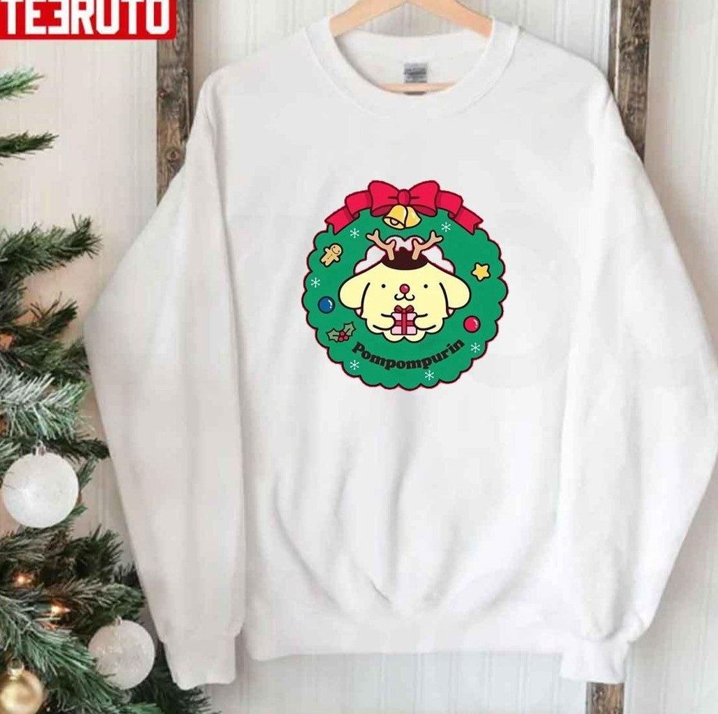 Pompompurin Reindeer 2023 Christmas Unisex Sweatshirt