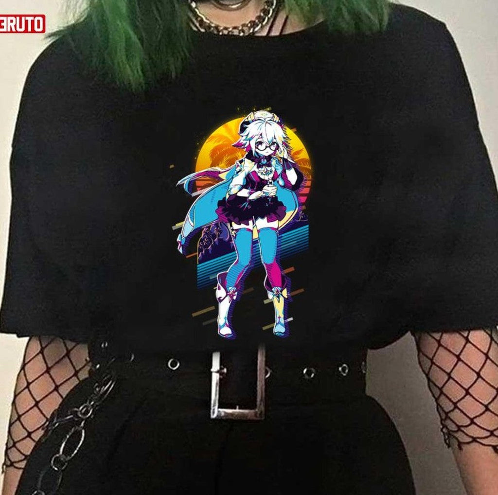 Sucrose Genshin Impact 80s Retro Unisex T-shirt