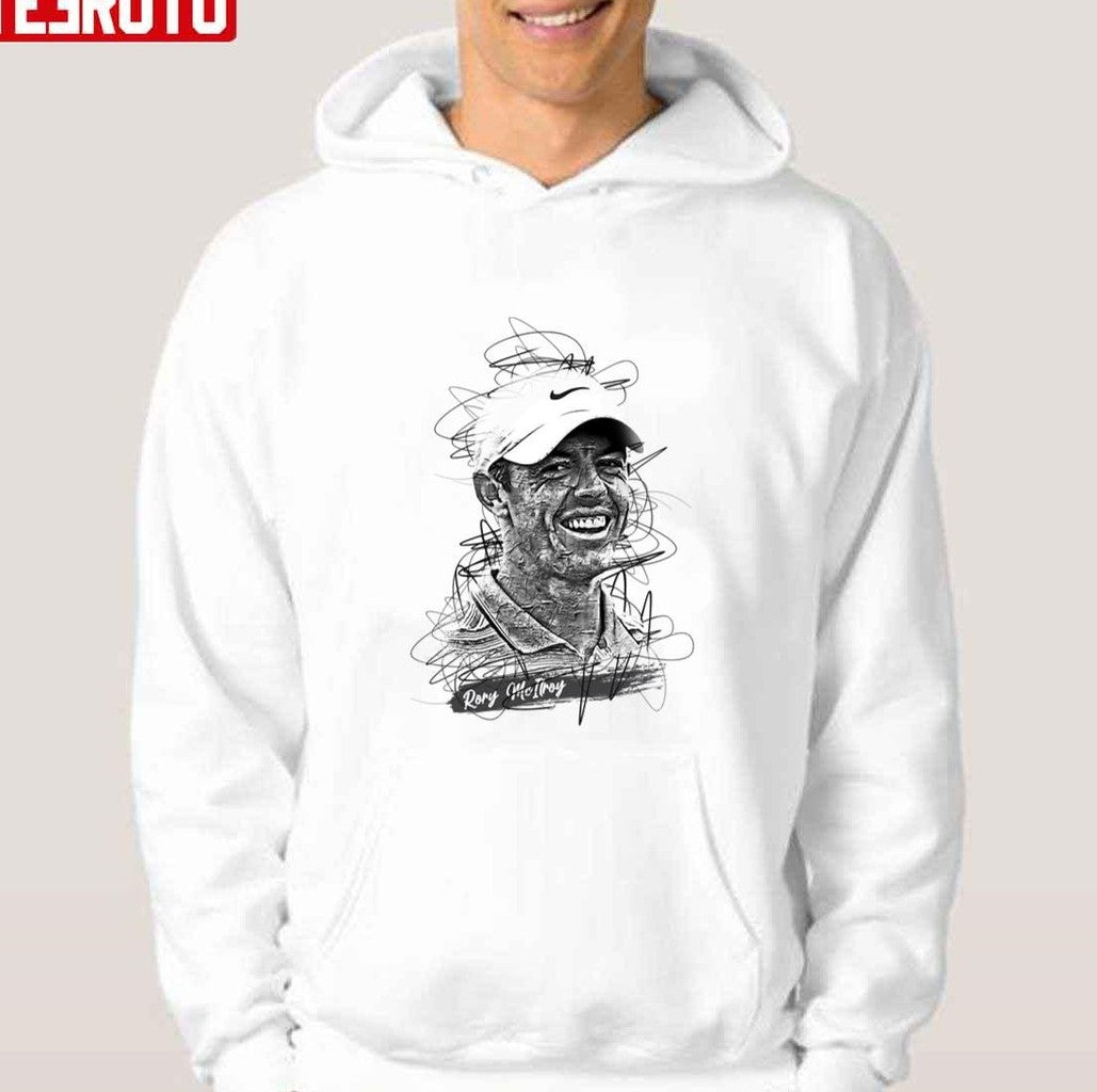 Rory Mcilroy Abstract Sketch Art Rory Mcilroy Unisex T-Shirt