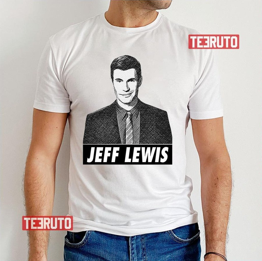 Black And White Jeff Lewis Live Unisex T-Shirt