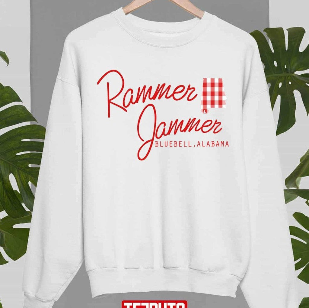 Rammer Jammer Picnic Table Version Hart Of Dixie Unisex Sweatshirt