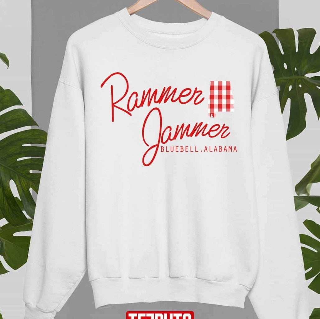 Rammer Jammer Picnic Table Version Hart Of Dixie Unisex Sweatshirt