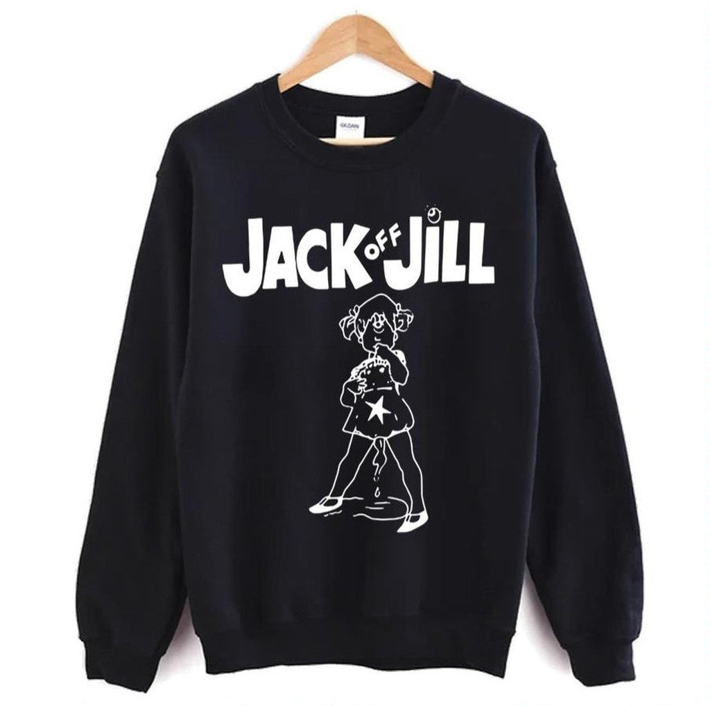 Singer Cartoom Vintage Jack Off Jill Unisex Sweatshirt