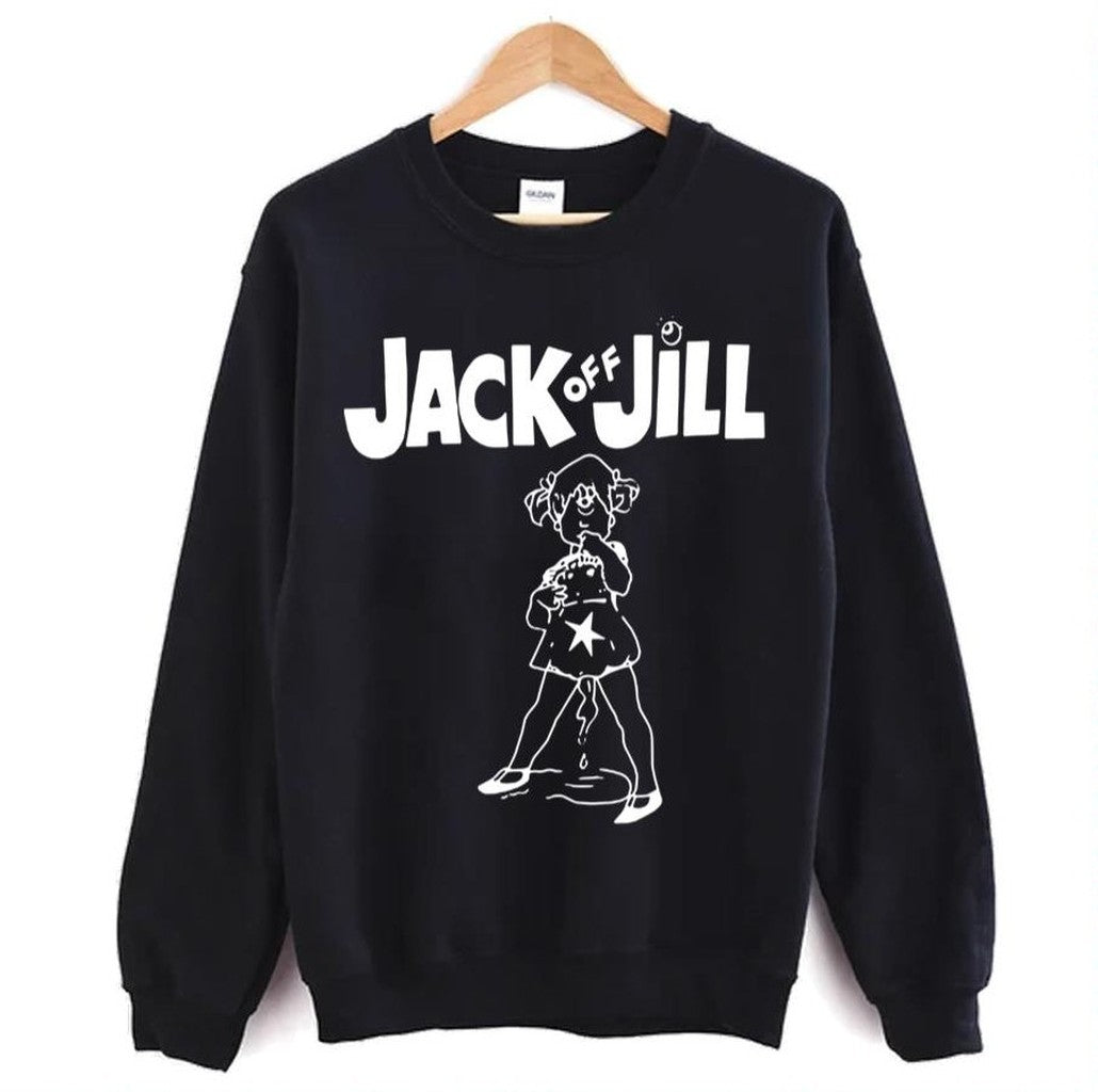 Singer Cartoom Vintage Jack Off Jill Unisex Sweatshirt