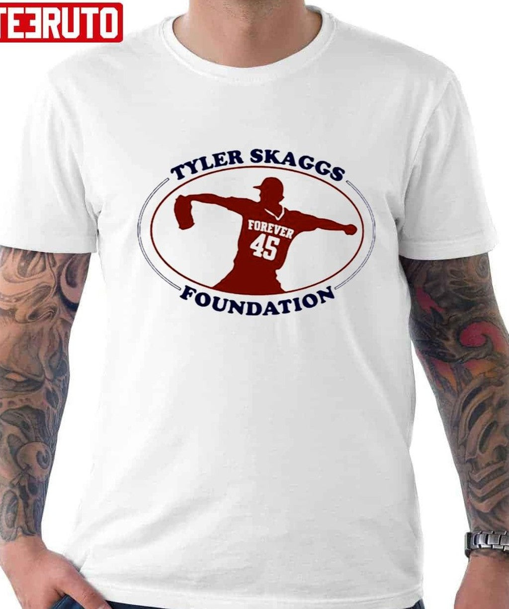 Awesome Tyler Skaggs Foundation 45 Forever 2022 Unisex T-Shirt