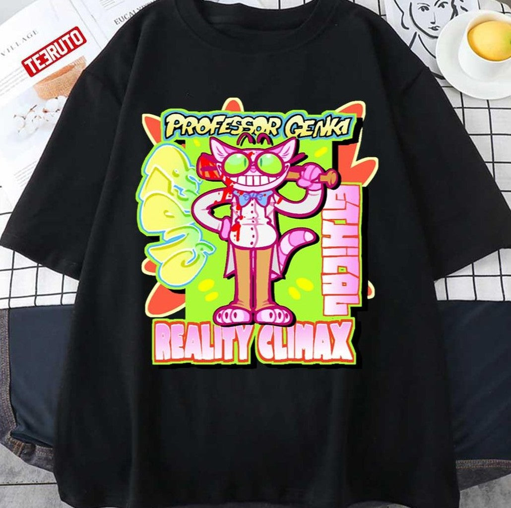 Professor Genki Saints Row Character Art Unisex T-shirt