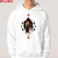 Ball Geometric Design Slim Reaper Kevin Durant Unisex Hoodie