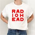 Radiohead Red Logo Typo Design Unisex T-Shirt