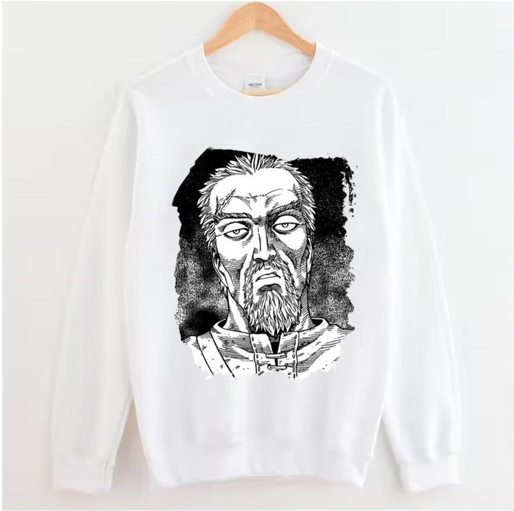 Black And White Design Askeladd Vinland Unisex Hoodie