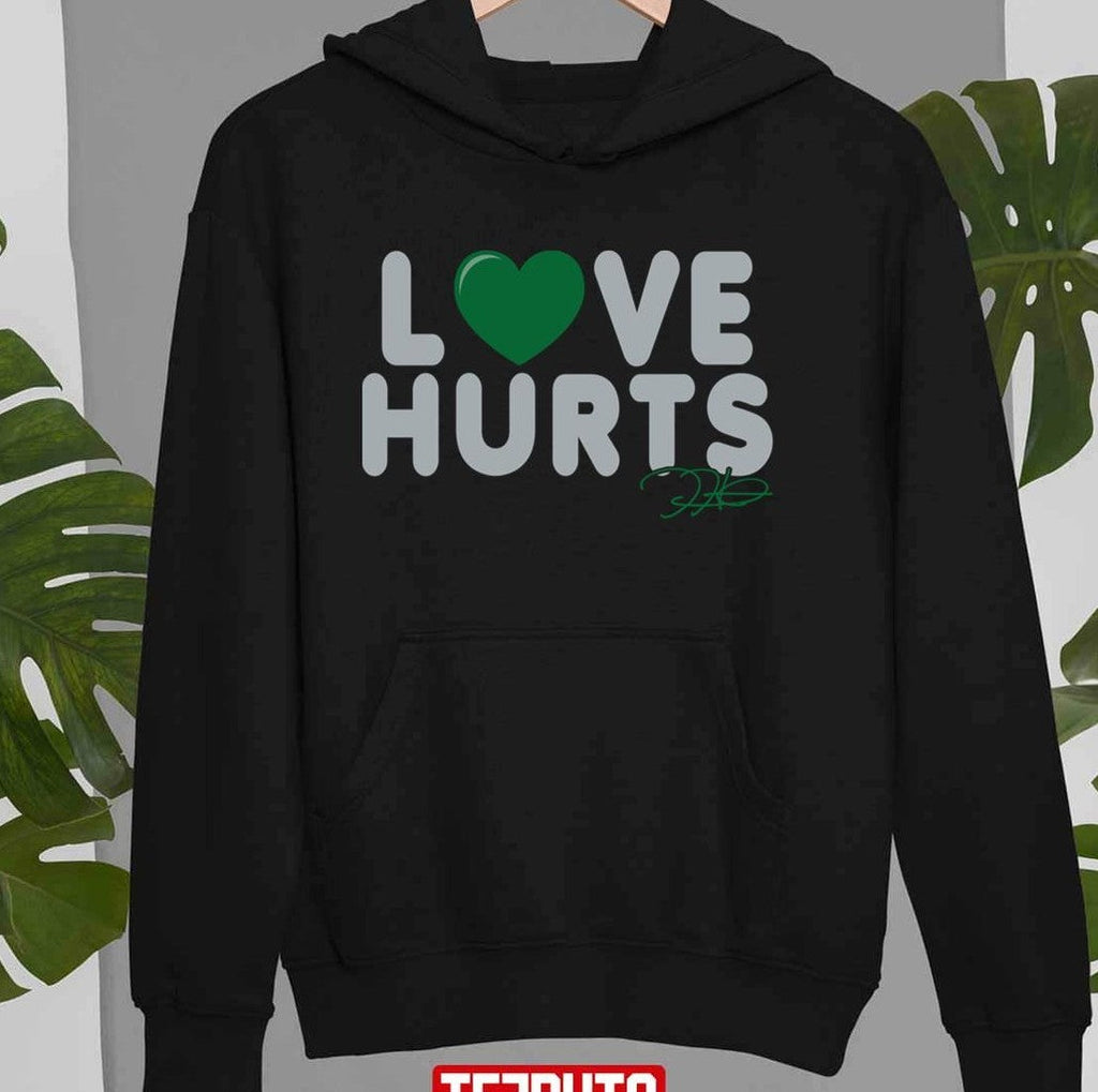 Philadelphia Football Love Hurts Jalen Hurts Signature Unisex T-Shirt
