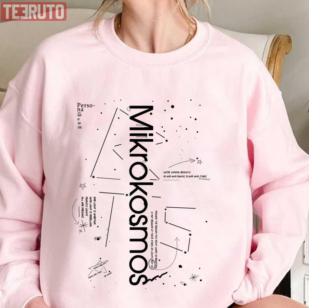 Bangtan Boys Mikrokosmos Bts Line ArtUnisex Sweatshirt