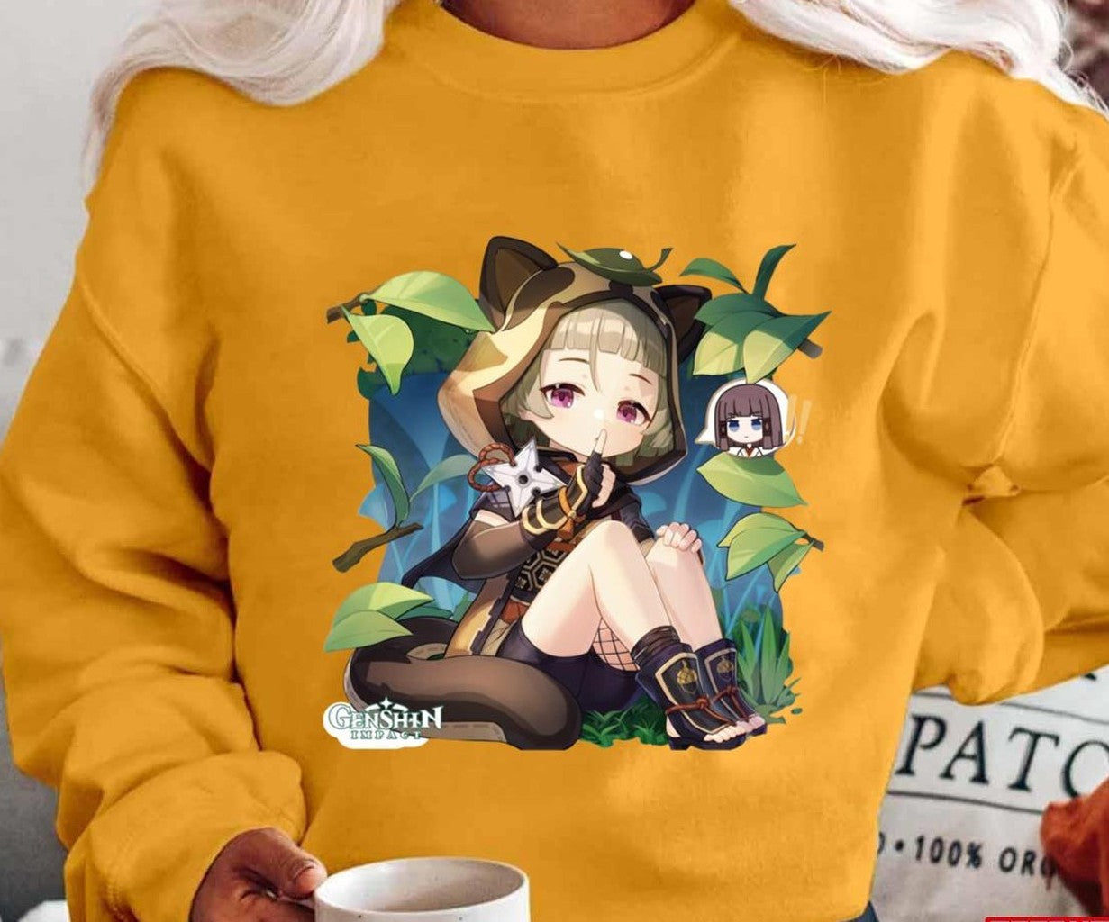 Sayu Genshin Impact Fanart Unisex T-shirt