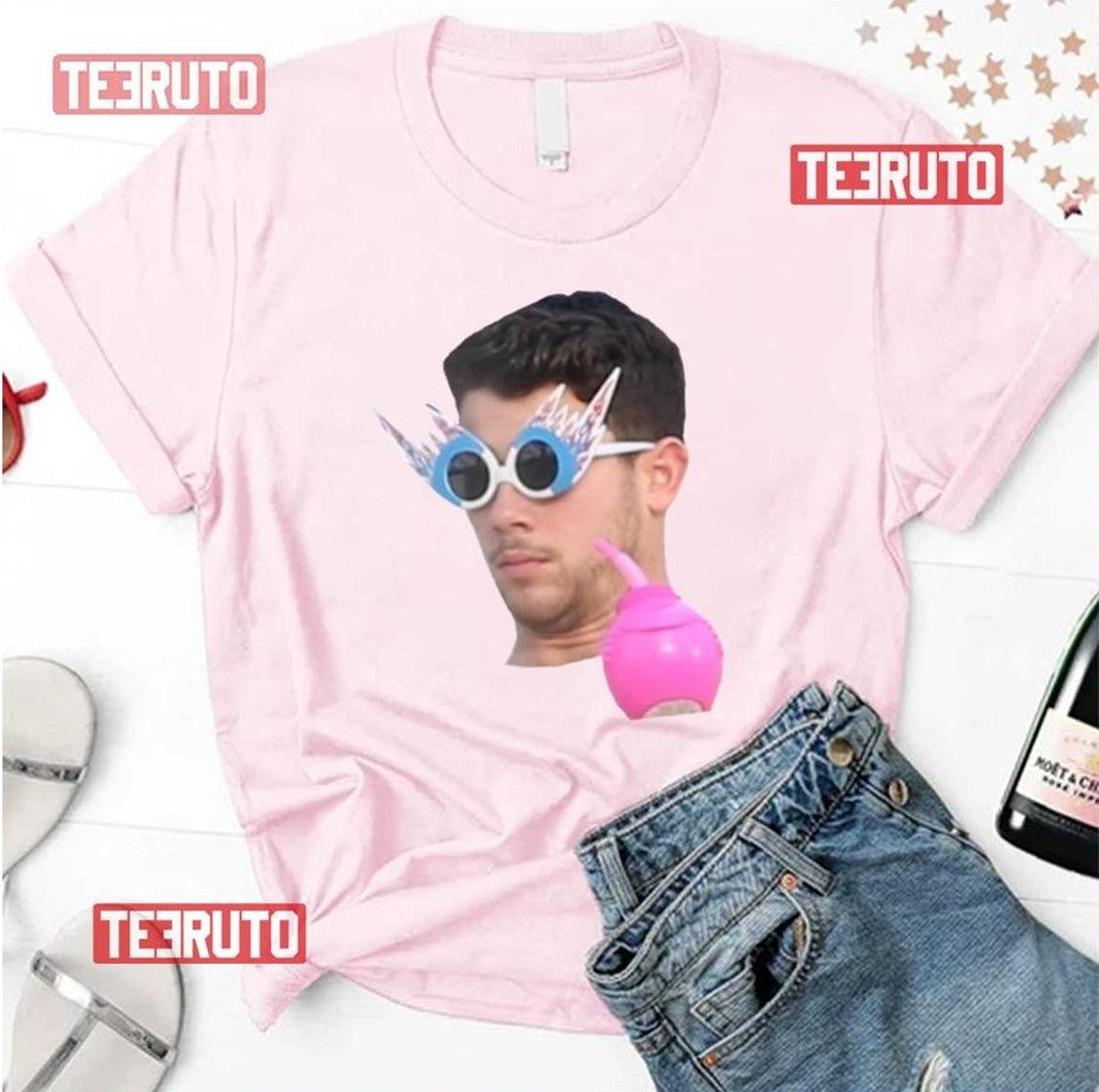 Nick Jonas Meme From Jonas Brothers Unisex T-Shirt
