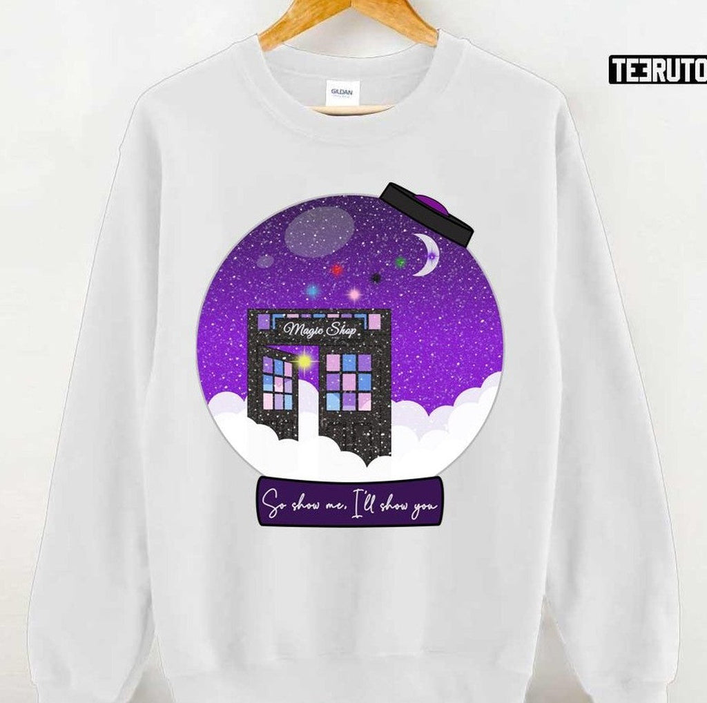 So Show Me I'll Show You BTS Army Bomb Snow Globe Magic Shop Unisex Hoodie