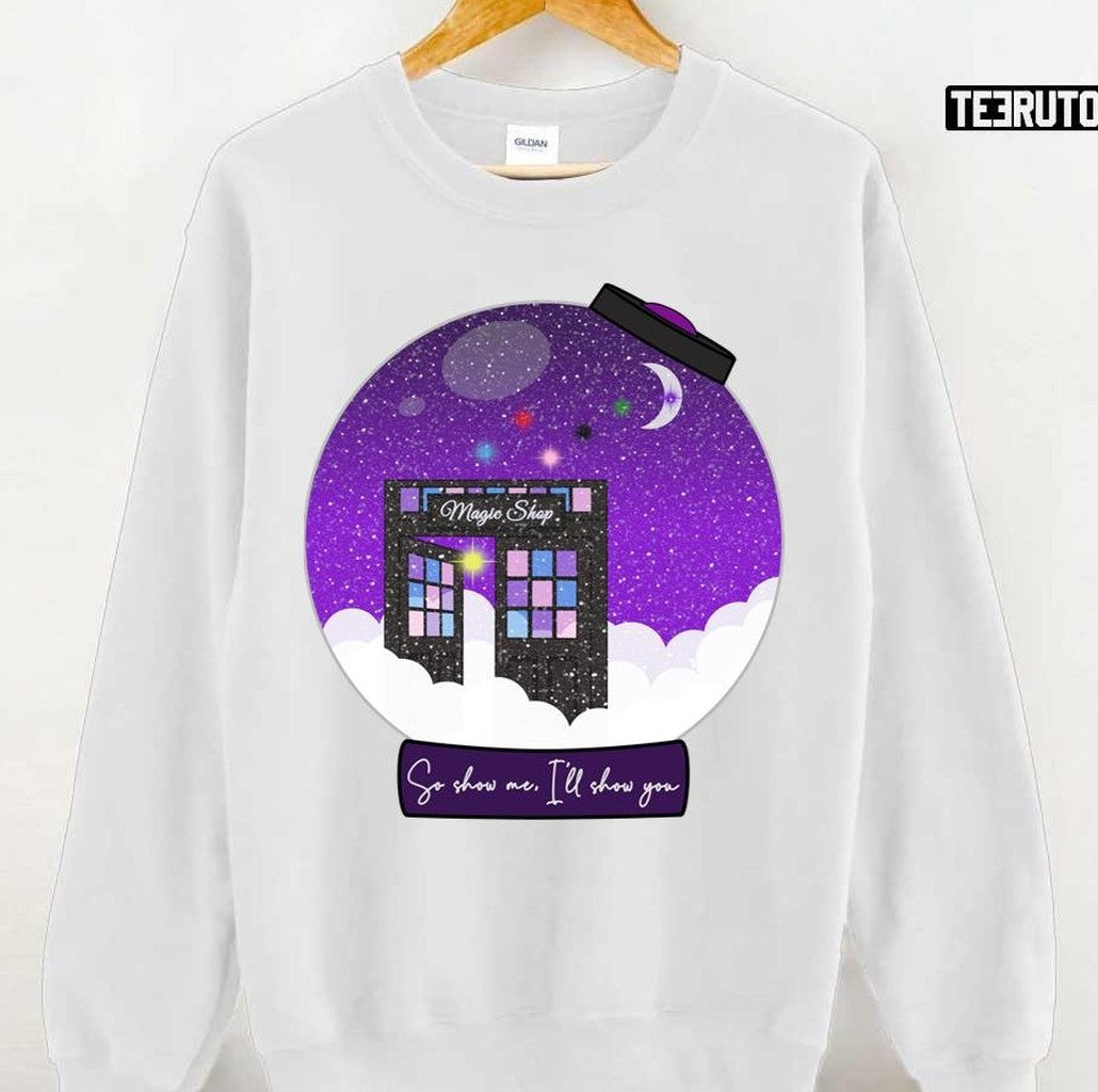 So Show Me I'll Show You BTS Army Bomb Snow Globe Magic Shop Unisex Hoodie