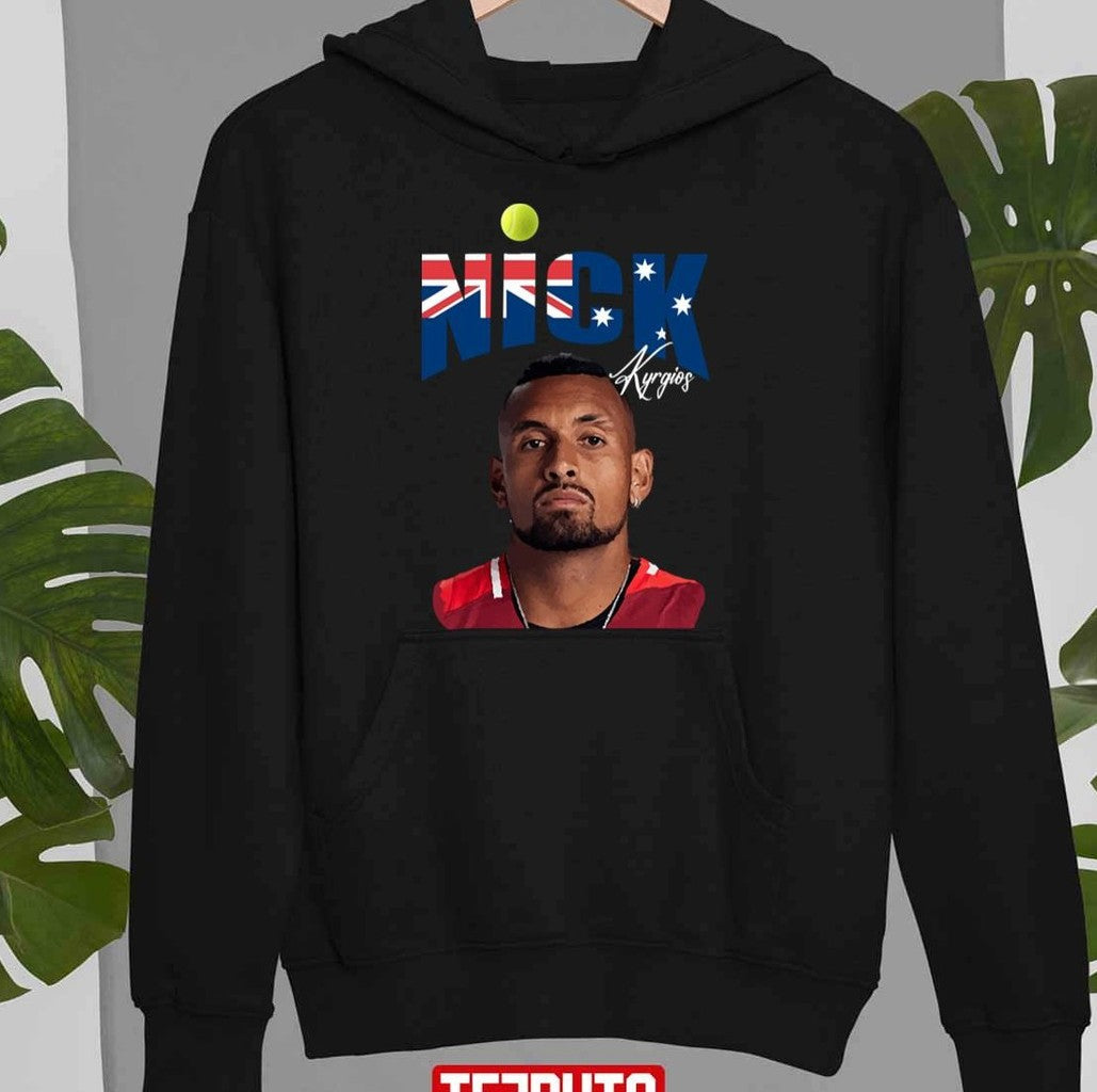 Signature Of Nick Kyrgios Tennis England Unisex Sweatshirt