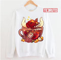 Taurus Zodiac Teacup Unisex Sweatshirt