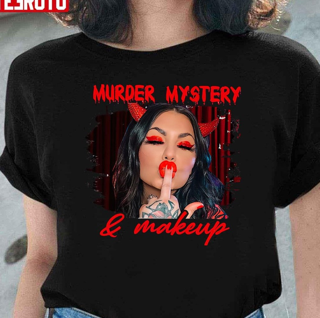 Bailey Sarian Muder Mystery Makeup Suspish Unisex T-Shirt