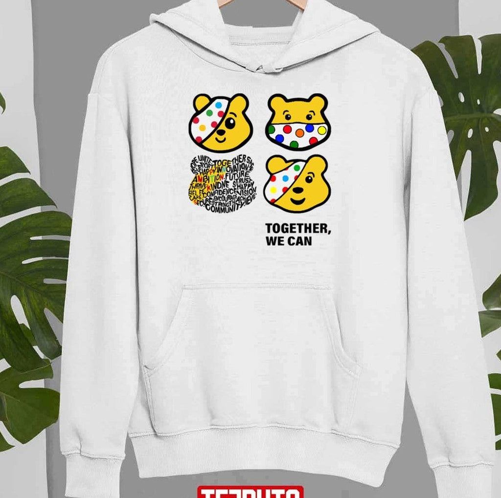 Pudsey Bear Together We Can Unisex T-Shirt