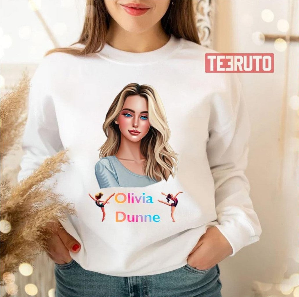 Olivia Dunne Gymnastics Design Unisex T-Shirt