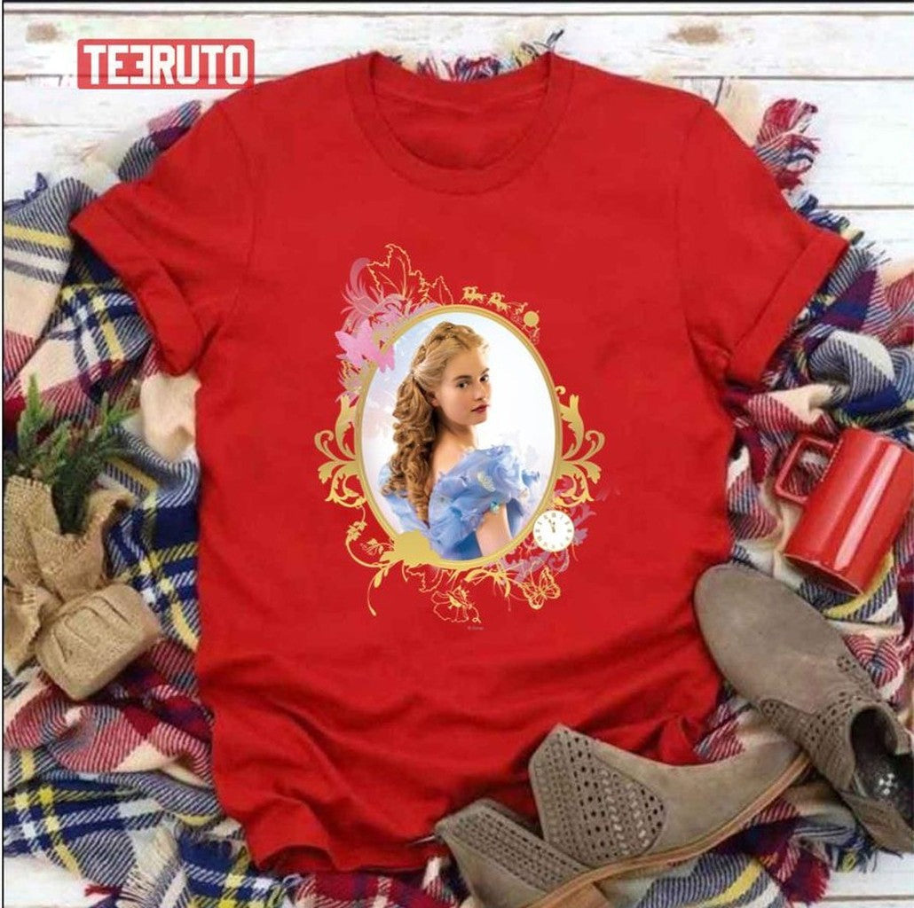 Ornately Framed Cinderella Unisex T-Shirt