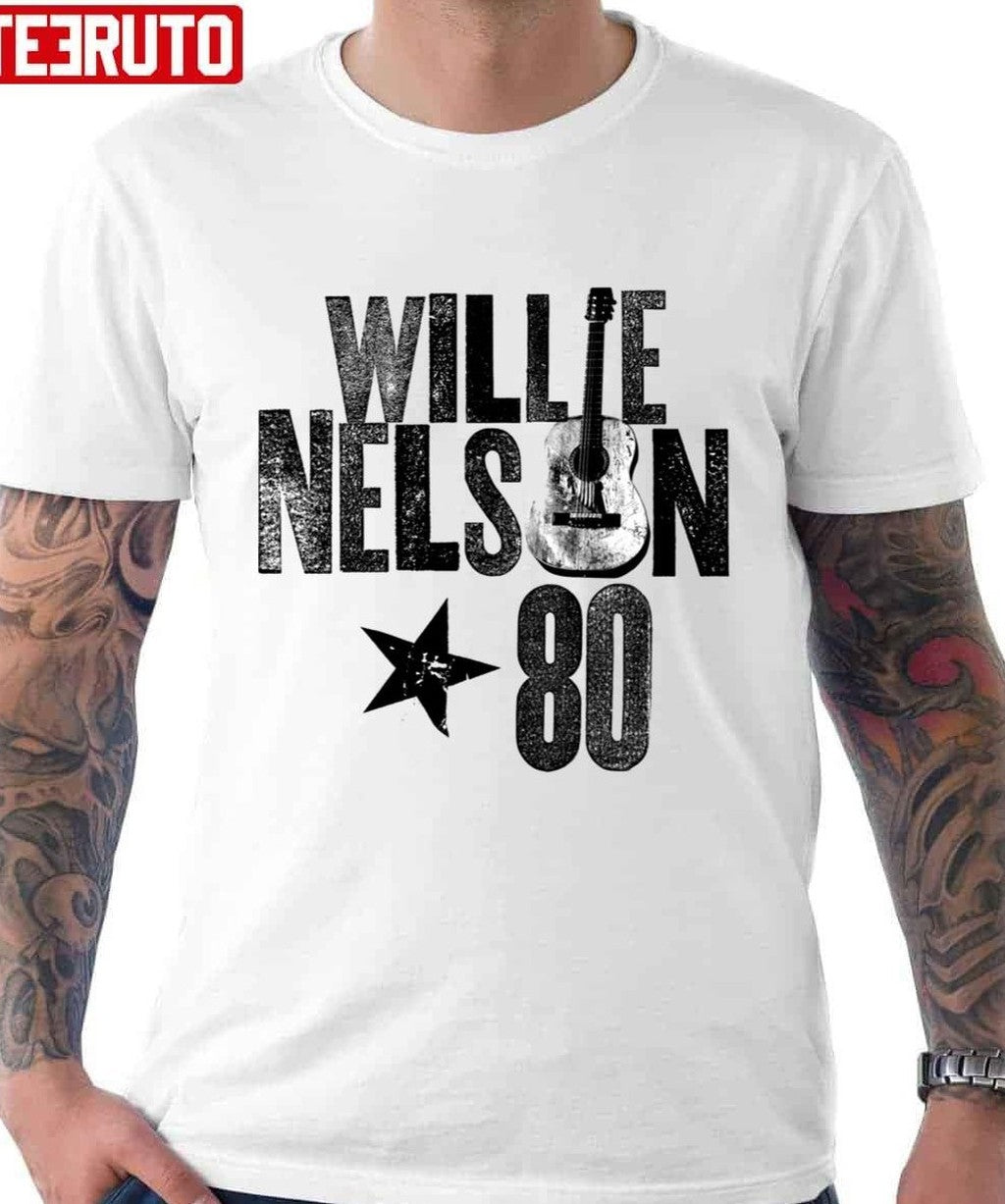 80s Willie Nelson Never Stops Teaching Unisex Hoodie