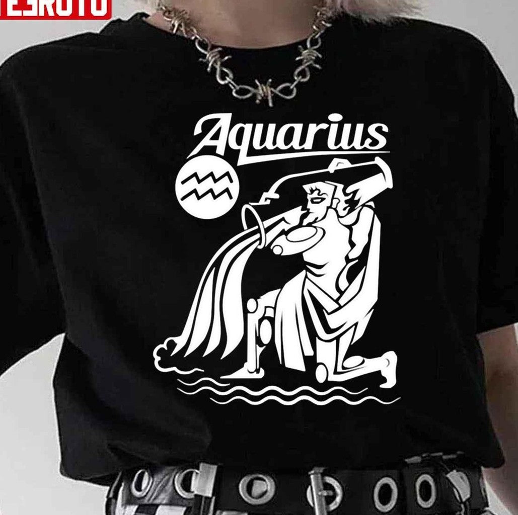 Aquarius Zodiac Unisex T-Shirt