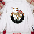Snowman With His Son Christmas 2023 Unisex Sweatshirt