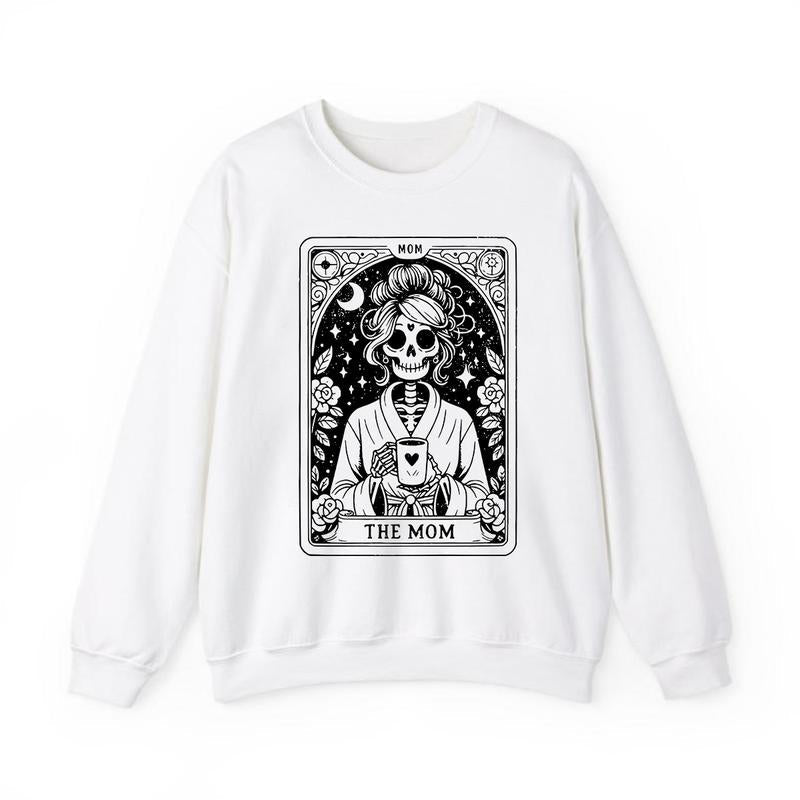 The Mom Tarot Card Sweatshirt, For Her, Casual Clothing