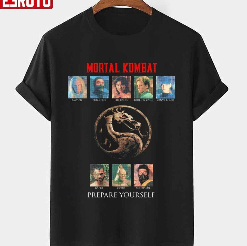 Mortal Kombat Oldskool 90s Prepare Yourself Unisex T-Shirt