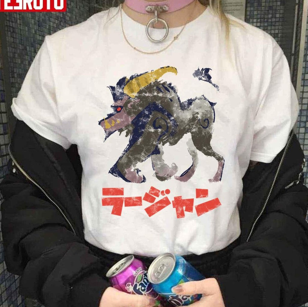 Rajang Kanji Icon Monster Hunter Rise Game Unisex T-Shirt