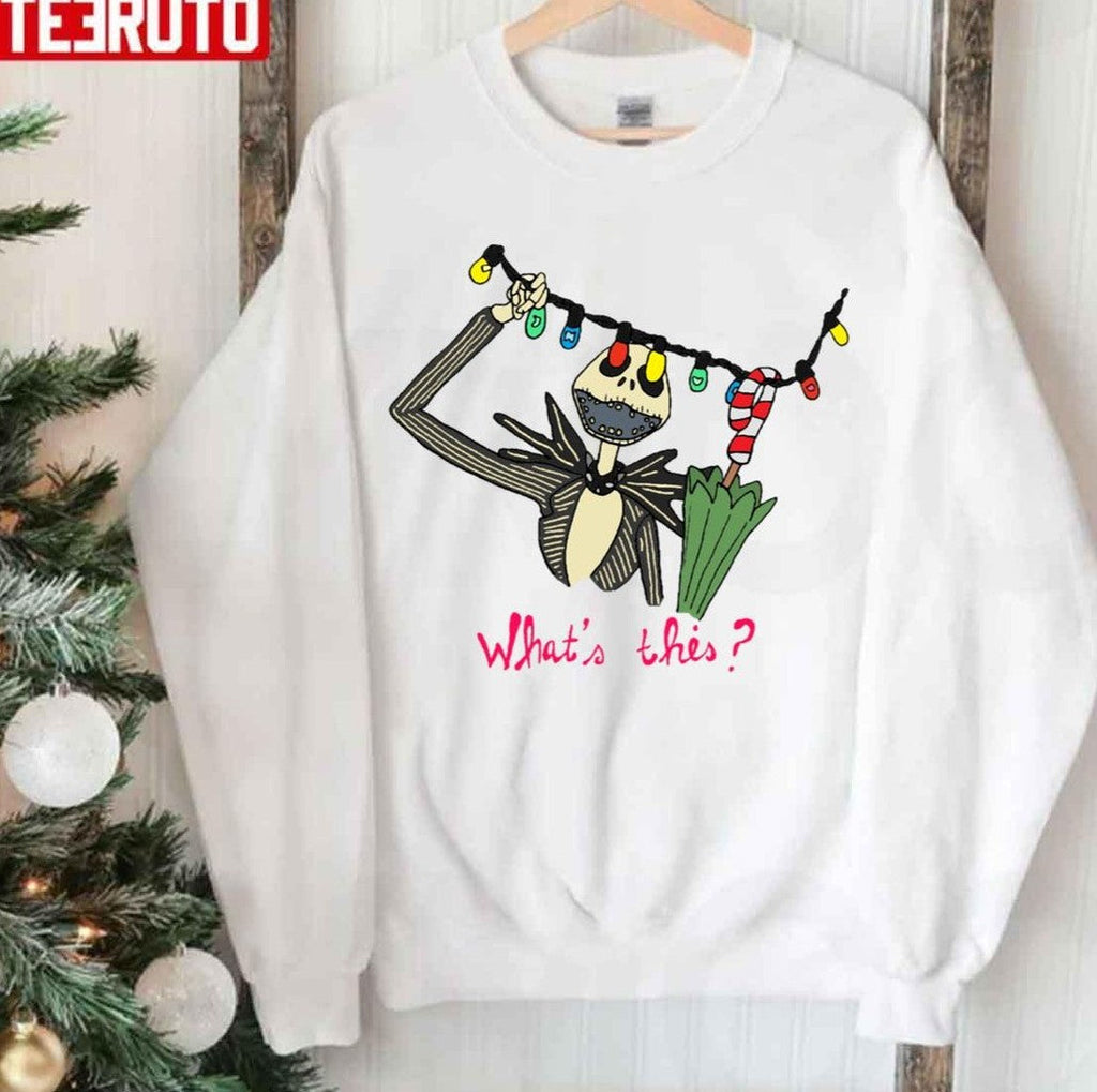 Nightmare Before Christmas Galaxy Xmas Fan Unisex Sweatshirt