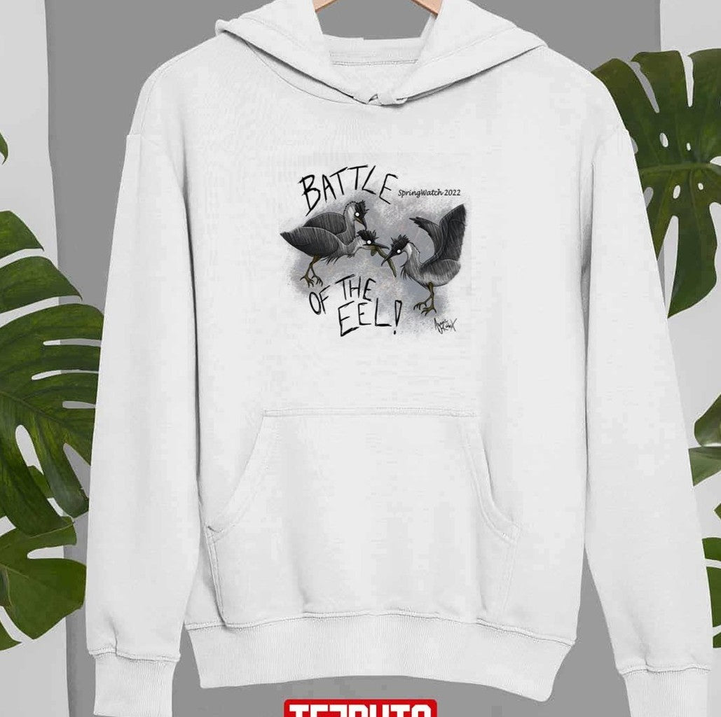 Battle Of The Eel Herons Springwatch 2022 Unisex Sweatshirt
