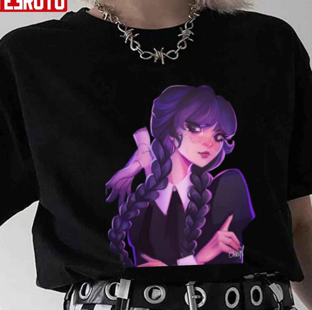 Pretty Girl Wednesday Addams Unisex T-Shirt