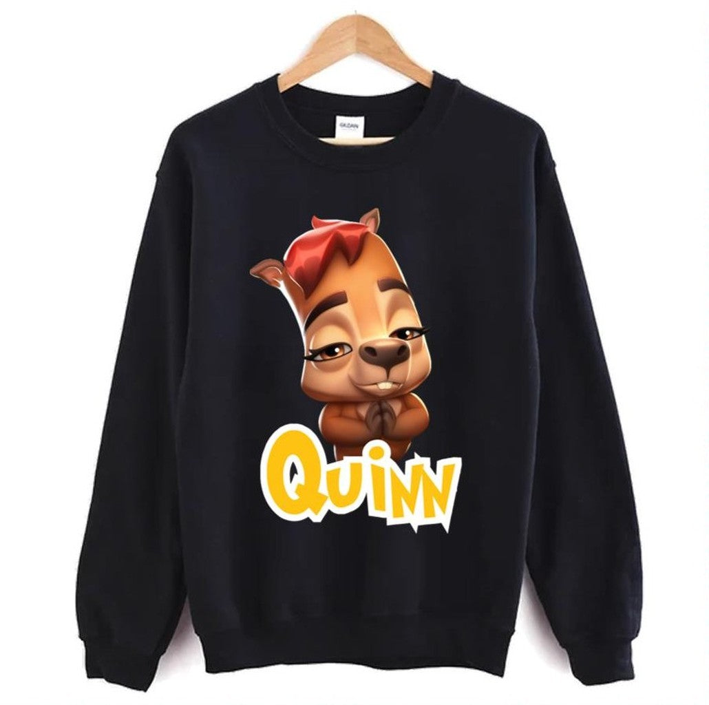 Quinn From Zooba King Funny Characcter Unisex Hoodie