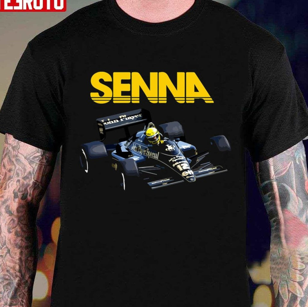 Racing Car Ayrton Senna 97t John Player Livery Unisex T-shirt