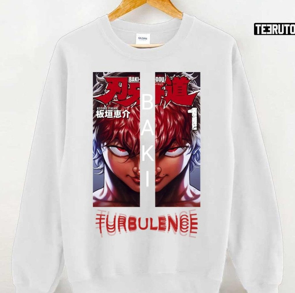 Baki Two Side Baki The Grappler Unisex Sweatshirt