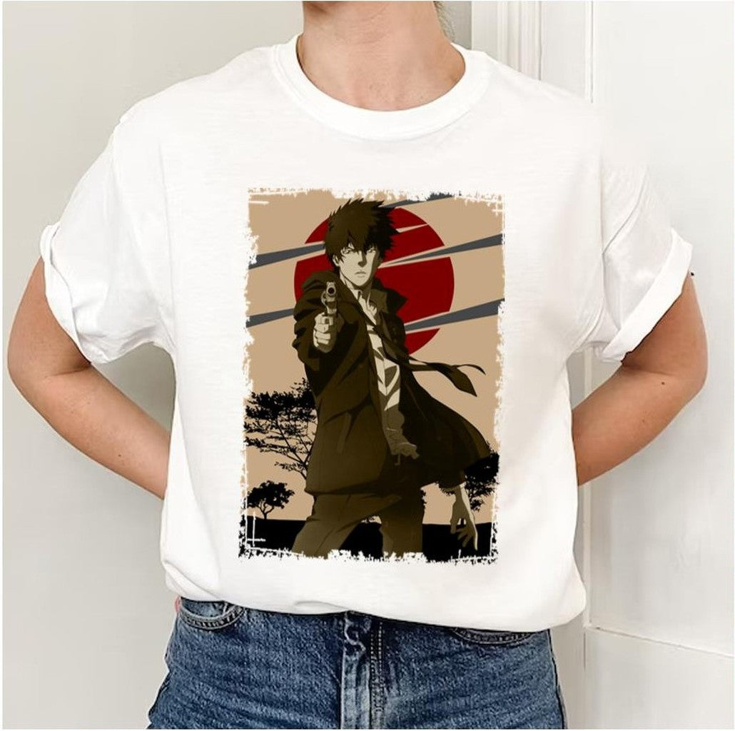 Shinya Kogami Psycho Pass Saiko Pasu Retro Landscape Unisex Sweatshirt