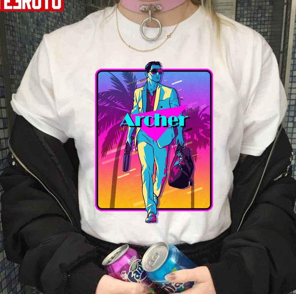 Archer 1980s Design Unisex T-Shirt