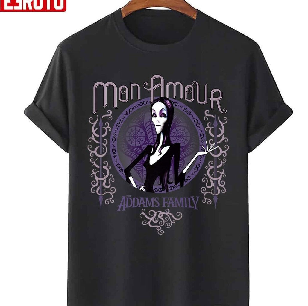 Morticia Addams Mon Amour Addams FamilyUnisex Sweatshirt