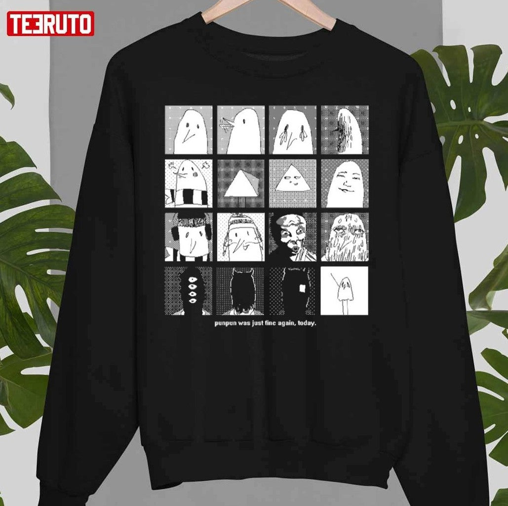 Oyasumi Punpun Forms Japanese Harajuku Anime Unisex Sweatshirt