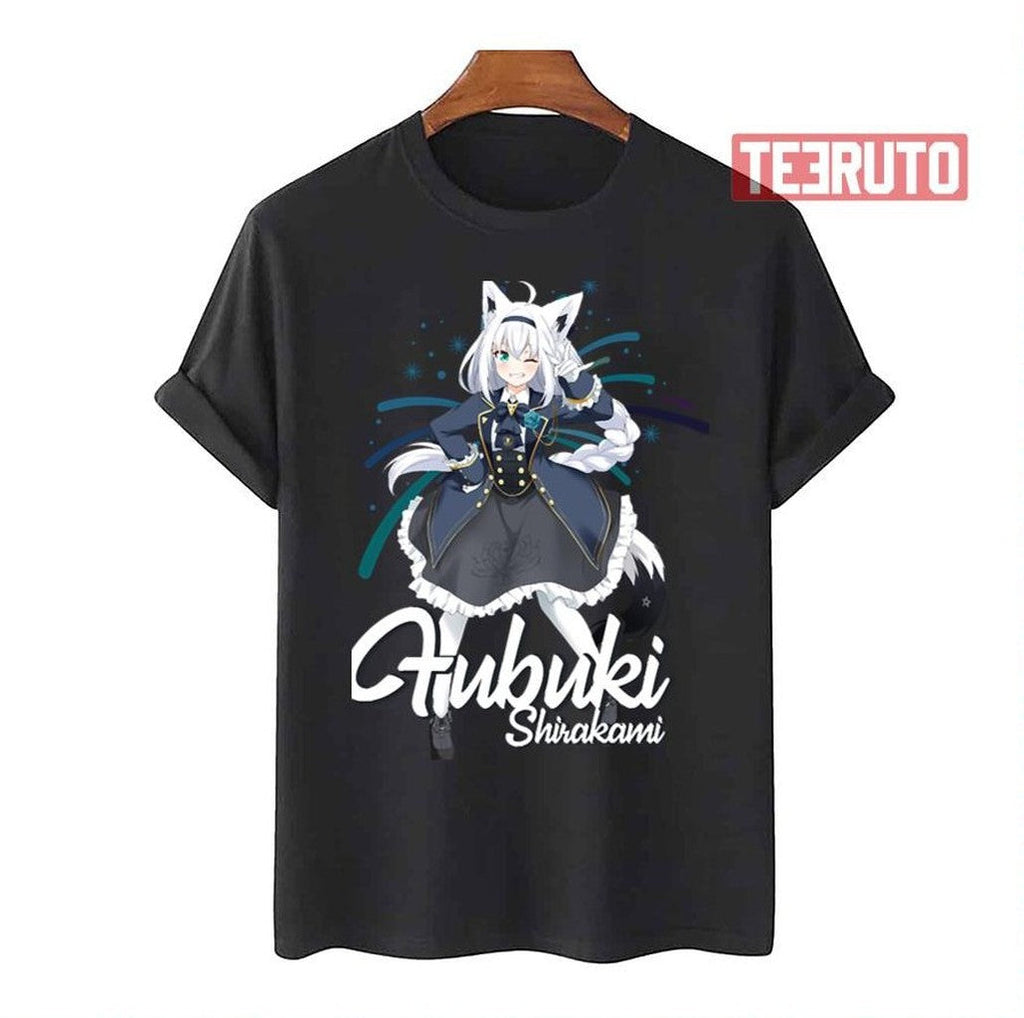 Shirakami Fubuki 3 Hololive Unisex T-Shirt