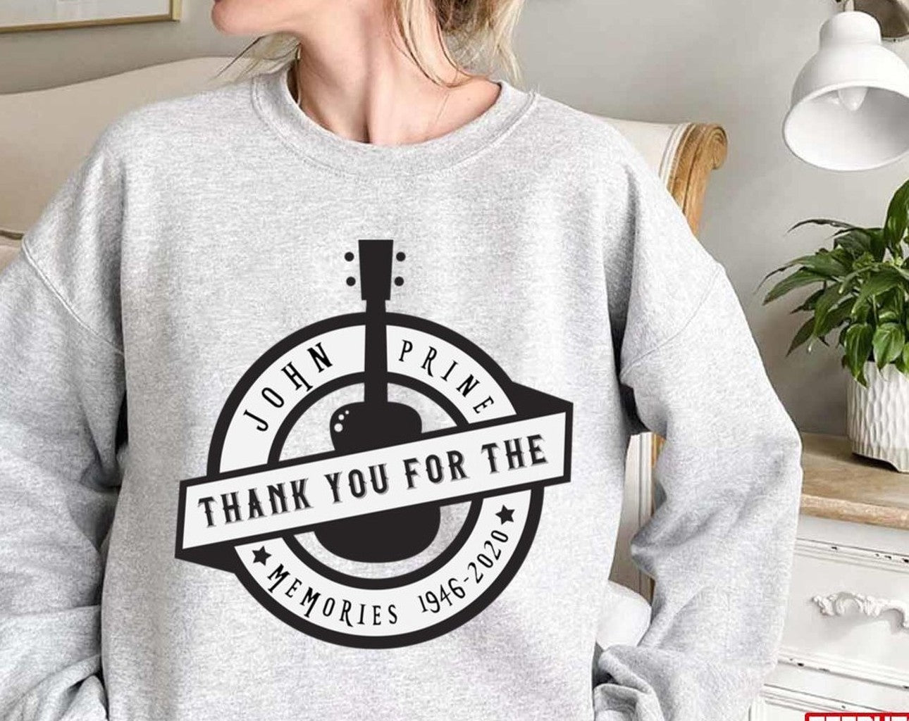 Thank You For The Memories John Prine Unisex Sweatshirt