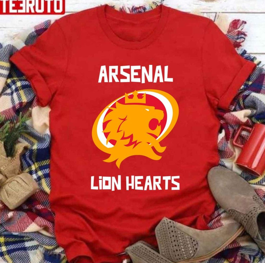 Arsenal Lion Hearts Unisex Sweatshirt