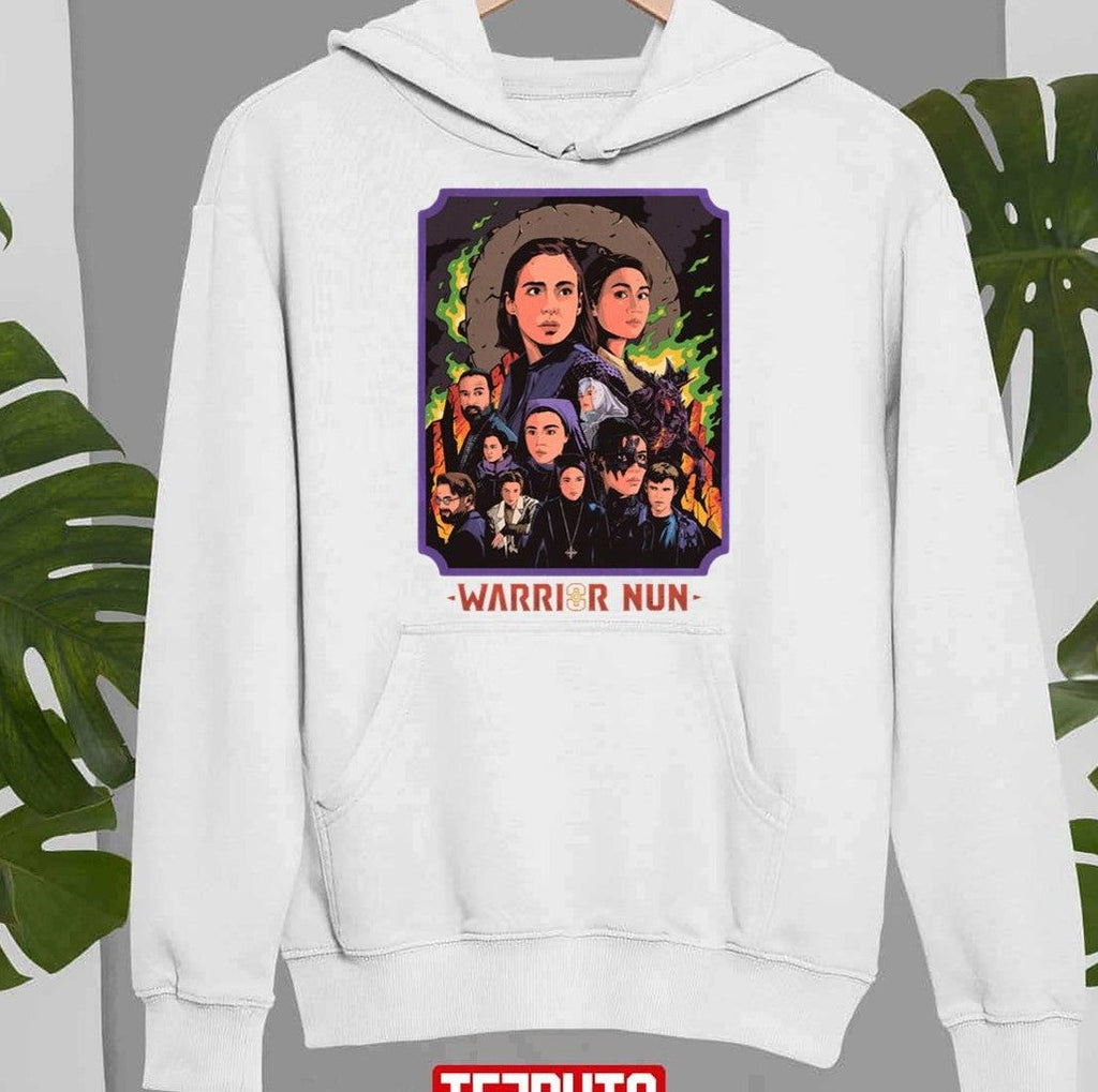 S2 Animated Design Warrior Nun Unisex Sweatshirt
