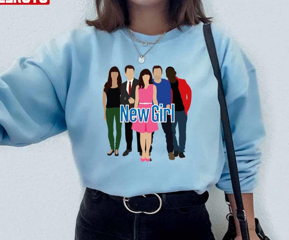 New Girl Cast Unisex Sweatshirt